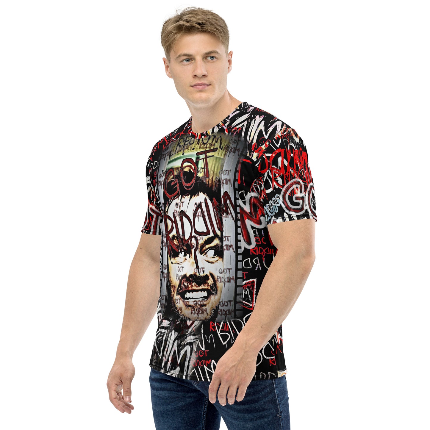 Chaos Riddim All Over Print Men's Shirt v1