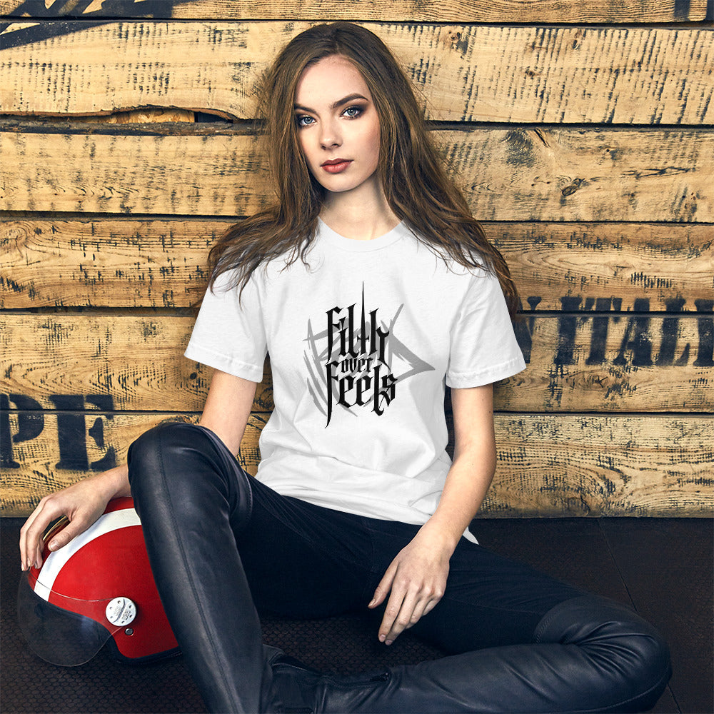 R3ND Filth over Feels Unisex T White