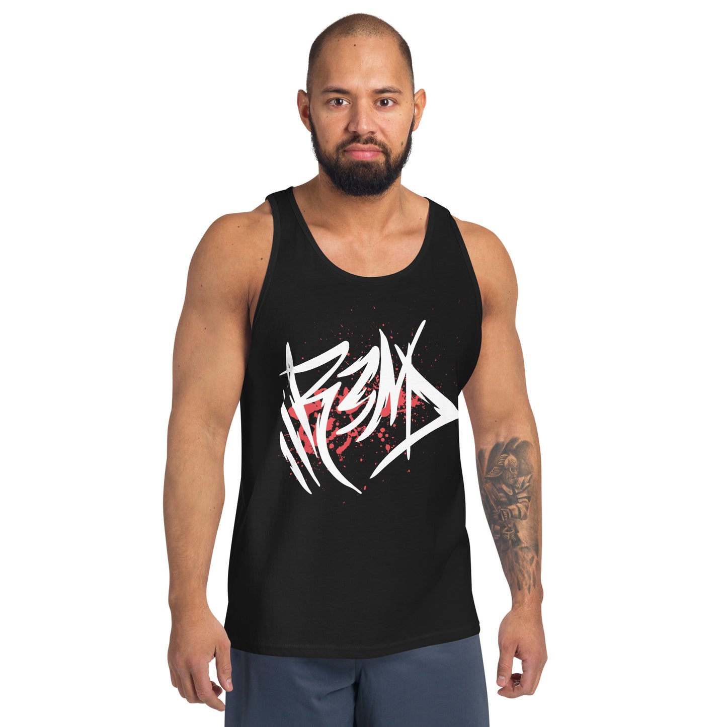 R3ND Black Unisex Tank Top